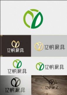 高端时尚绿色Y字母logo