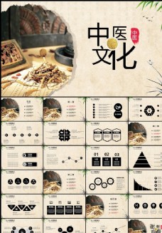 字体中国文化PPT模板