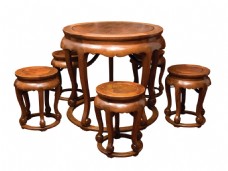 时尚实木家具古代实木桌椅图案元素