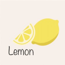 卡通柠檬素材