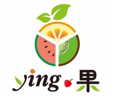 创意彩色水果logo