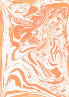 时尚纹饰橙色艳丽时尚旋涡纹理壁纸图案装饰设计