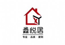 鑫悦居logo设计