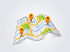 网页设计网页UI地图定位icon图标设计