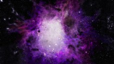 紫色太空唯美星空背景