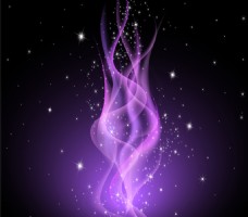紫色星星光线矢量素材