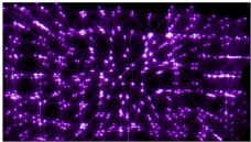 扑面紫粒子酷炫动态视频素材