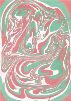 异域风情红绿色调纹理壁纸图案装饰设计