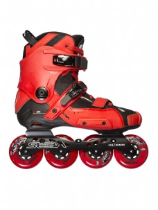 红黑色彩溜冰鞋免抠png透明素材