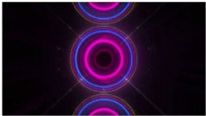 紫兰光环圆动态高清视频素材
