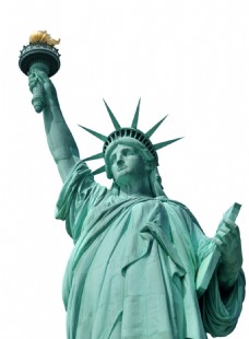 神像美国自由女神雕像免抠png透明素材