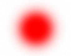 圆形素材红色圆形径向渐变免抠png透明素材