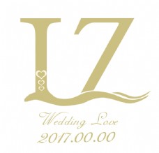 LZ婚字母logo设计