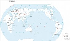 图片素材世界地图12.5亿