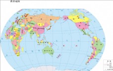 图片素材世界地图11.8亿
