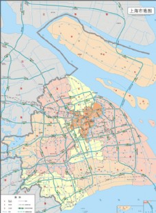 上海市标准地图