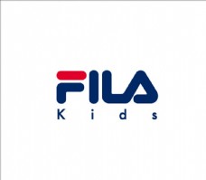 儿童FILA斐乐logo标识