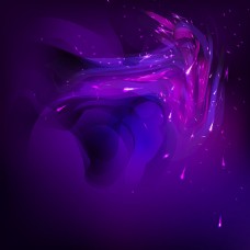 光效背景紫色背景水彩背景光效