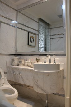 浴室镜现代简约浴室方形镜子室内装修效果图