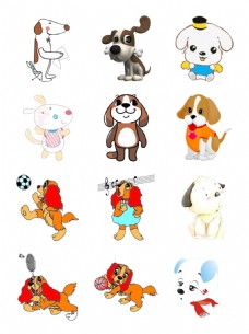 宠物狗2018年狗狗卡通动漫手绘设计