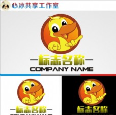 设计字母鸭logo