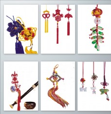 中国风装饰品 中国结素材 福结