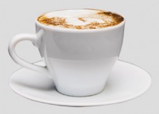 咖啡杯杯装牛奶咖啡免抠psd透明素材