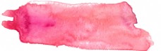 粉色笔刷涂鸦卡通透明素材