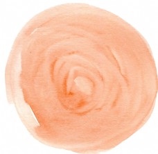 粉嫩圆形花朵卡通透明素材
