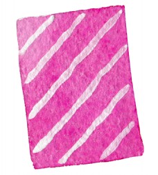 粉色条纹书壳卡通水彩透明素材