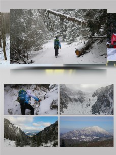 2K雪景登山运动