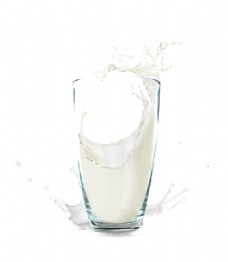 抠图专用牛奶透明素材