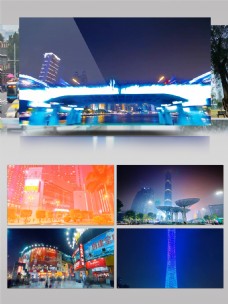 上海市广州深圳上海城市宣传实拍
