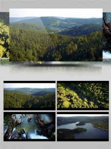 自然丽景自然保护区风景美丽景色视频素材