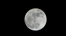月球表面超级月亮