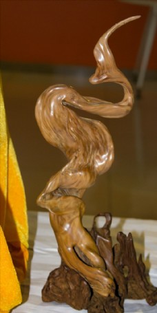 根雕——鸟
